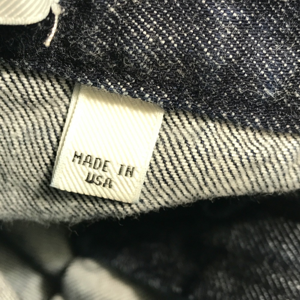 Billy Reid Womens Flare Jeans Size 12 Dark Blue 100% Cotton Front Square Pockets - Picture 10 of 13